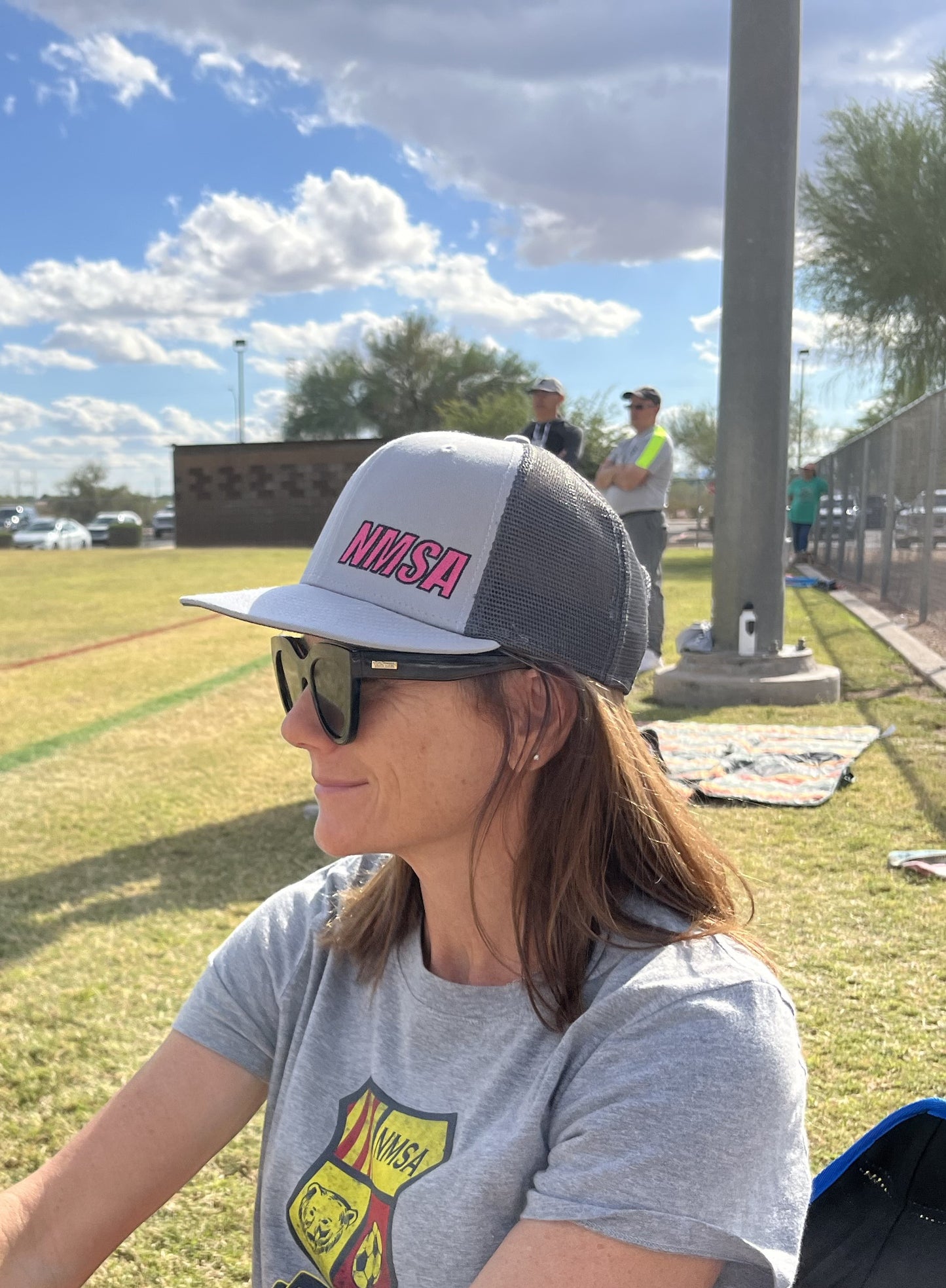 NMSA New Era Flat Bill Trucker Hat