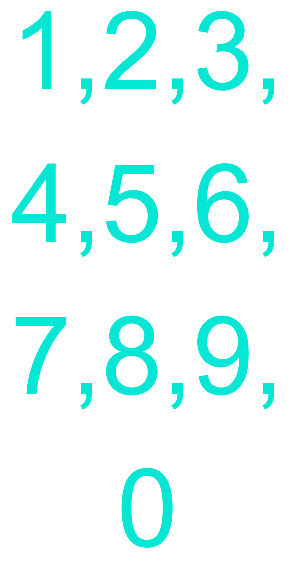 NUMBER ADD ON